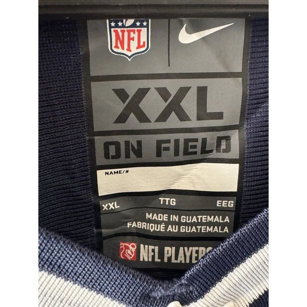 Nike Ezekiel Elliott #21 Dallas Cowboys NFL Jersey Men’s 2XL Navy NWT
